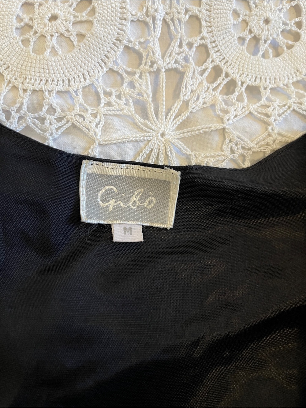 Vintage black velvet vest - Picture 8 of 8